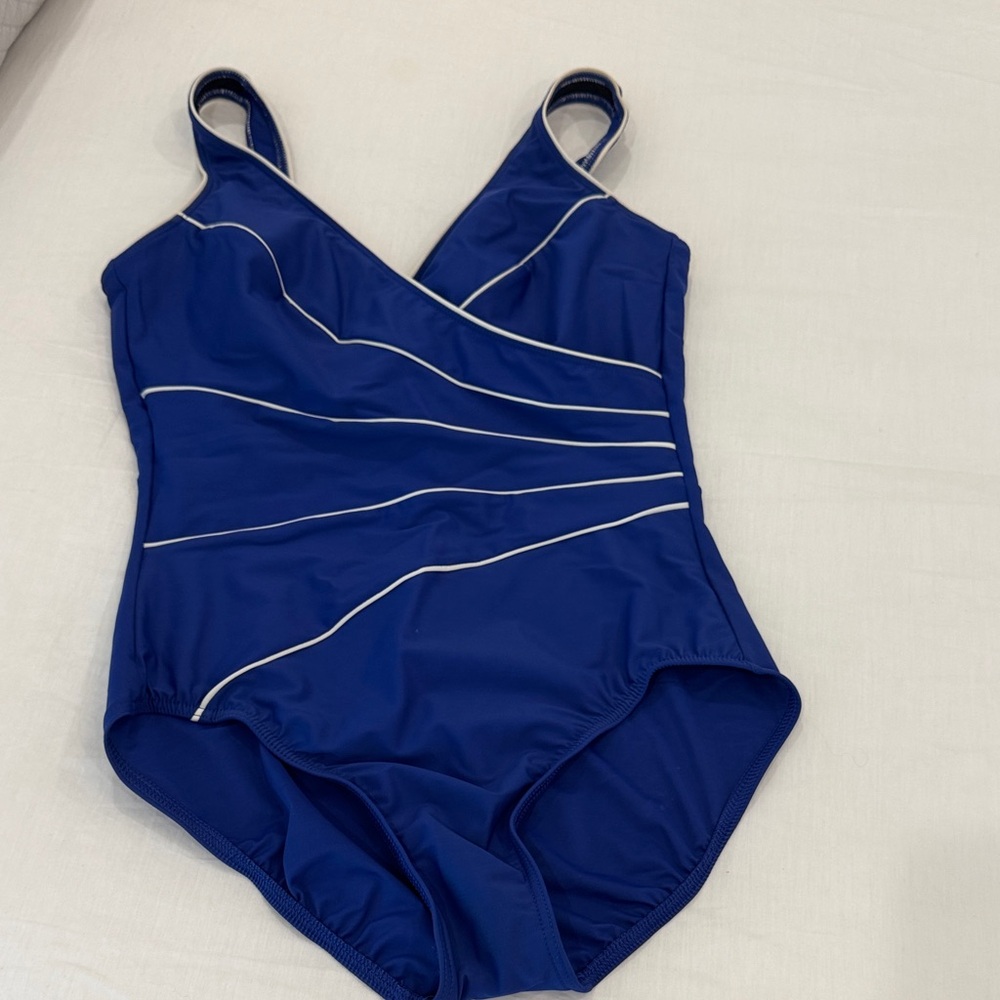 Miraclesuit Deep Royal Blue One Piece Swimsuit